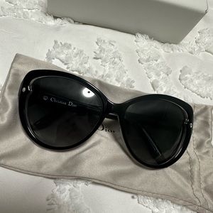 Vintage Dior Sunglasses- Black